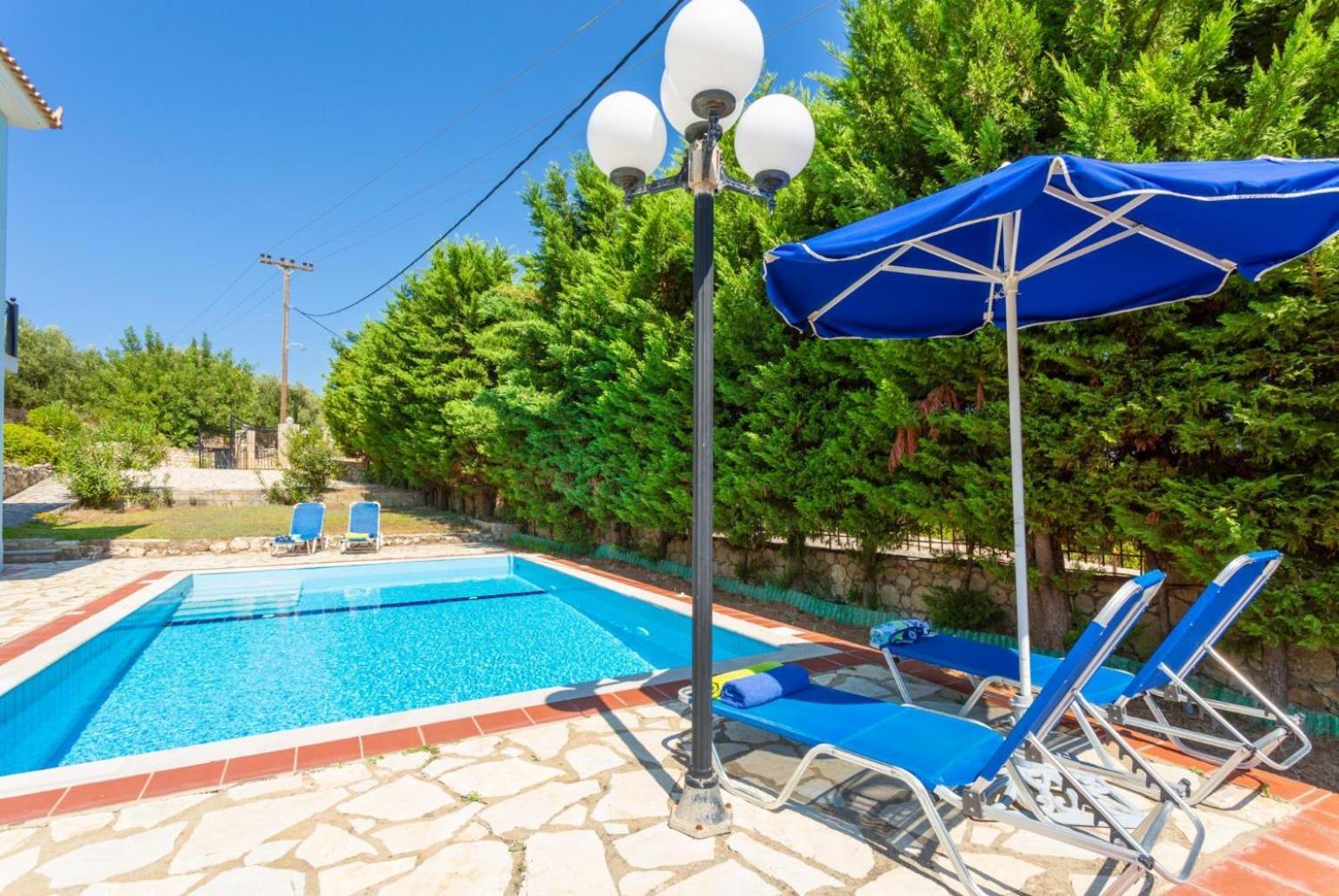 Skala Villa Blue Spathion Exterior photo